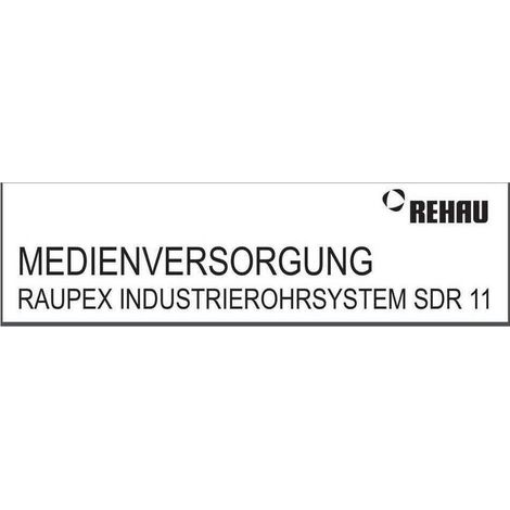 Klebeschild Medienversorgung SDR 11 (DE)
