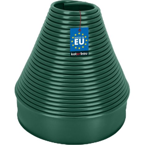 KOTARBAU® Bordure Jardin Exterieur 10cm x 20m, Bordure de Jardin Flexible, Bordure Jardin Plastique, Bordure de Gazon, Vert (1/5)