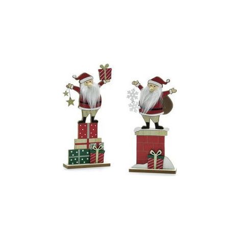 General Trade, Babbo Natale Estensibile 65-80cm, Tessuto e Metallo, Assortito