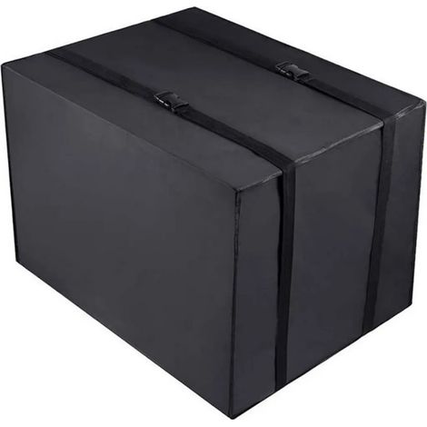 Housse pour climatiseurs de fenêtre, étanche à l'eau et à la poussière, prolongeant la durée de vie des appareils grâce à une isolation triple couche, boîtier pour climatiseurs de fenêtre (1/5)