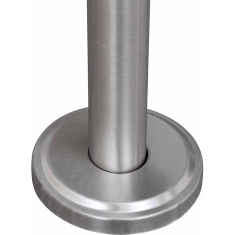 vidaXL Soporte de acero inoxidable para 2 buzones de exterior (1/2)