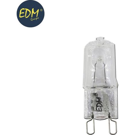 Bombilla halógena EDM - 420 Lúmenes - G9 - 240 V - 40W