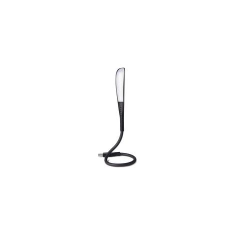 Lámpara de lectura USB ajustable con 3 niveles de brillo e interruptor táctil para portátil/PC [Clase energética A+] - Crezuo