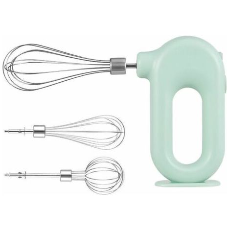 Fouet Électrique Batteur À Main Fouet Fouet À 4 Vitesses Pour La Cuisson De La Crème Aux Oeufs De Gâteau Debout Sans Fil (1/5)