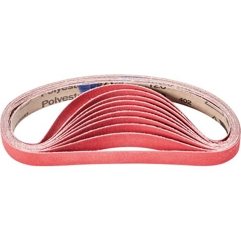 PFERD TOOLS Keramikkorn Schleifband BA 20x520mm CO-COOL120 für Edelstahl-Schliff mit Bandschleifer 20 Stk