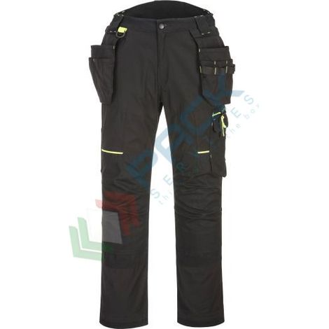Pantaloni Holster Wx3 Eco Stretch Colore: Nero Taglia 48 - Portwest (1/2)
