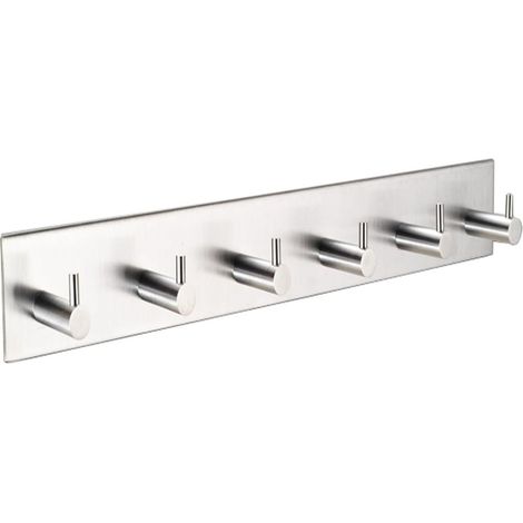 Crochet Adhésif - Acier Inoxydable 304 - Pour Salle De Bain Cuisine Miroir Carrelage - 1 Pièce (1/5)