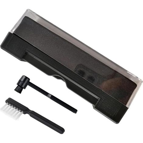 Kit de Nettoyage de Disques Vinyles, Brosse en Velours Anti Statique pour Éliminer la Poussière sur Les CD et Les Disques Vinyles pour Tourne Disque