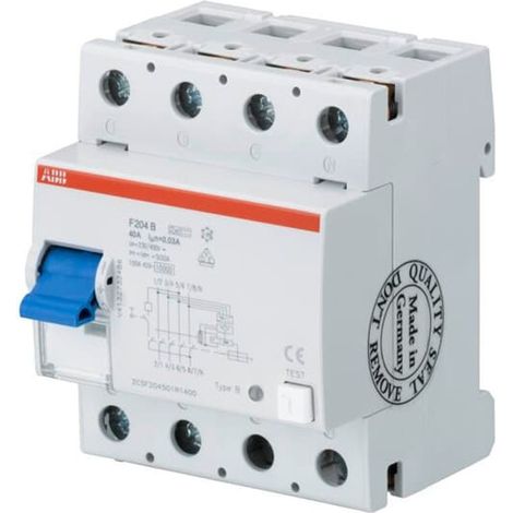 Interruttore differenziale ABB f204b+40/0.03 40A 30mA