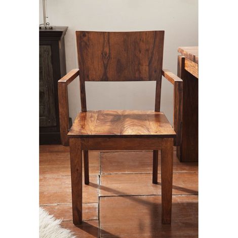 Fauteuil 50,5x48,5 Palissandre laqué Life honey METRO LIFE #168 (1/4)