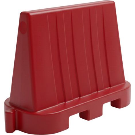 Séparateur de voie lestable et empilable rouge - k16 (1/5)
