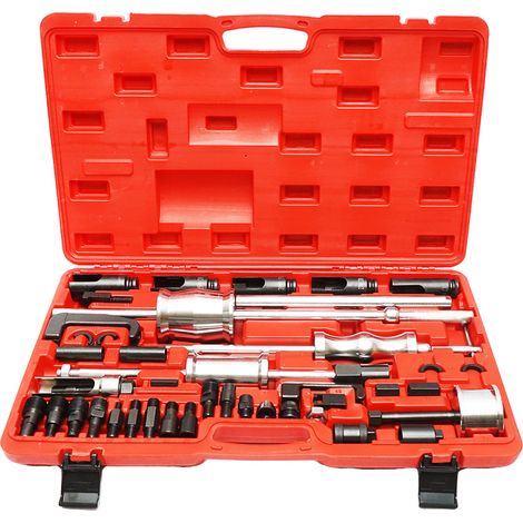 Kit estrattore per iniettori diesel con 3 martelli inerziali, 22 pezzi Breckner Germany (1/4)
