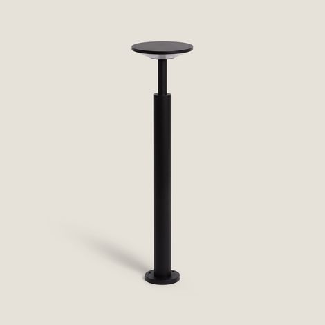Lampioncino per Esterno LED 18W Alluminio Lhasa 3000K M Nero Bianco Caldo (1/5)