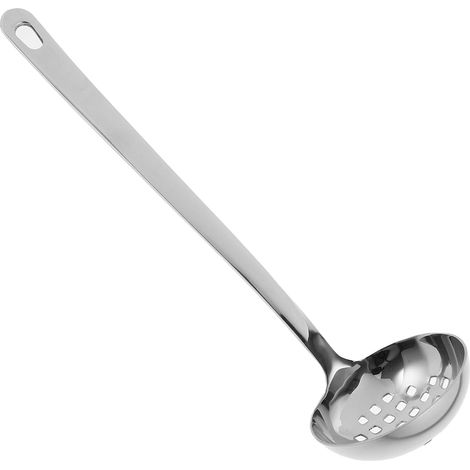 Louche Inoxydable À Fentes Cuillère Passoire En Acier Inox 304 Pour Cuisine Louche À Soupe Et Fondue Grande Capacité Ustensile De Service Quotidien Résistant À La Corrosion