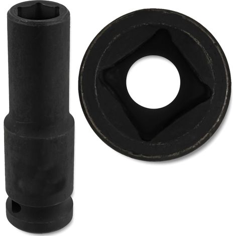 FORCEKRAFT Tiefer Schlagschrauber-Steckschlüssel 1/2" 13 mm 6-kant