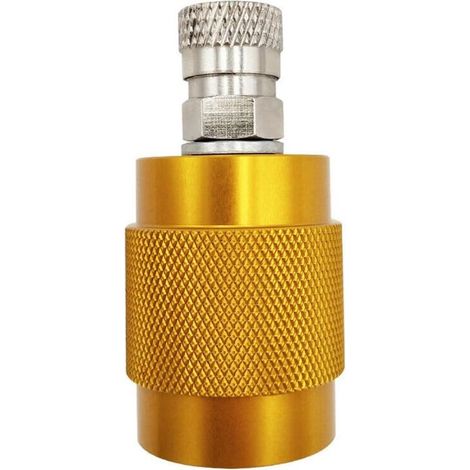 Adaptateur de charge de vanne de station de remplissage PCP vers connexion mâle/femelle 8 mm pour vanne DIN 200 et 300 bar, avec raccord femelle 8 mm (1/4)