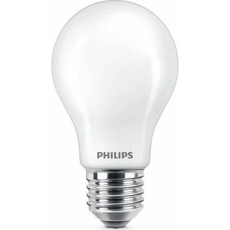 PHILIPS Ampoule LED Standard E27 - 100W Blanc Chaud Dépolie Verre Compatible Variateur - Verre