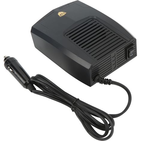 Chauffage de voiture 12 V 150 W, double mode chaud/froid, ventilateur de chauffage rotatif à 180° pour dégivrage et désembuage.