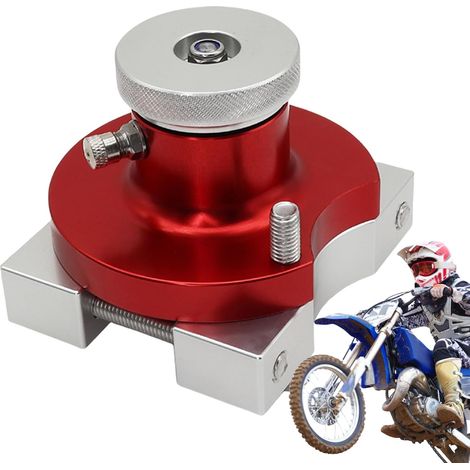 Outil de Remplissage d'azote - Outil de Remplissage d'azote - Outil de Remplissage d'azote d'amortisseur en Alliage d'aluminium - Accessoire de Moto - Outil d'entretien pour ATV, UTV, Moto (1/5)