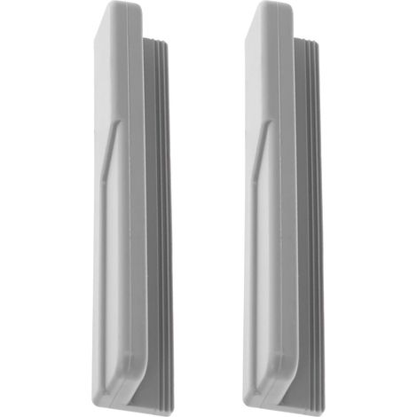 Lot de 2 poignées porte placard cuisine en plastique, design (1/5)