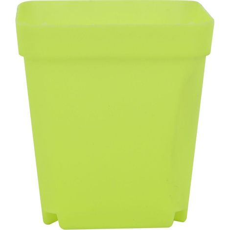 Pot de fleurs décoratif de jardin, conteneur de semis succulent pour cour et balcon, vert (1/5)
