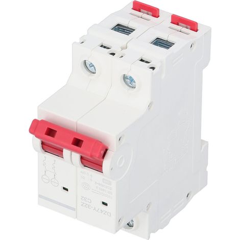 Gleichstrom-Leistungsschalter 2P 63A Elektrischer Schnitz-Photovoltaik-Luftleistungsschalter zum Schutz vor Überlastung (1/5)