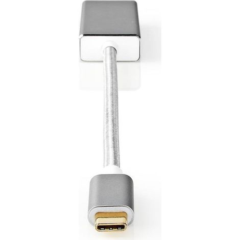 nedis CCTB64550AL02 adaptador USB-C a Mini DisplayPort dorado