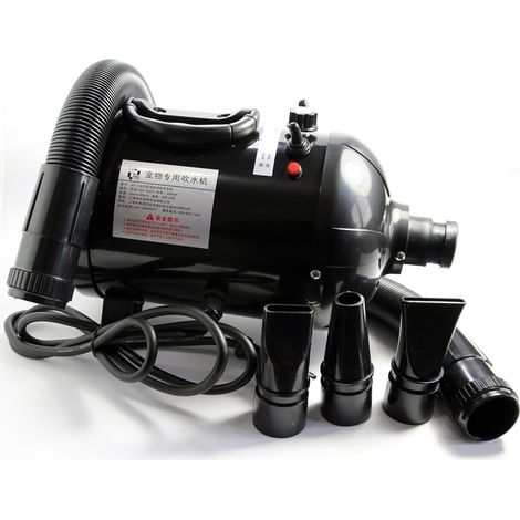 TRADE SHOP - Phon Asciugatore Soffiatore Di Aria Calda Per Animali Cani E Gatti 2800 Watt - (1/4)