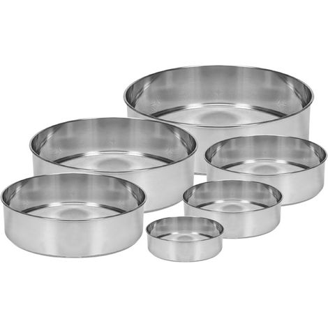MR-1682 Satz mit 6 Sieben (15,5/19/20,5/22/25/28 cm)