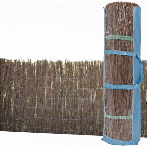 Rete di canneto 1,5 x 3 metri, occultamento del 90%, 2,5 - 3 kg/m2, per terrazze, giardini e delimitazione di appezzamenti.