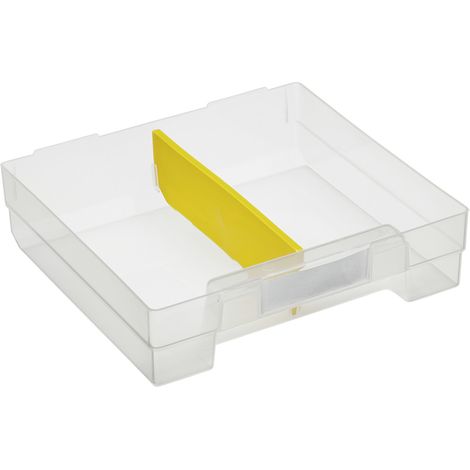Allit Längstrennsteg zu VarioPlus Extra B-C 11,9 x 0,6 x 3,4cm gelb Aufbewahrung (1/2)