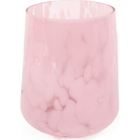 TrendLine Windlicht Glas Ø13 x 16 cm rosa Windlicht