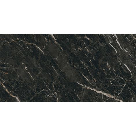 Aelle - Carrelage sol / mur effet marbre gris anthracite mate 60x120 cm MARBLELOUS Wailea R - Vendu par boîte de 1,44 m² (1/5)