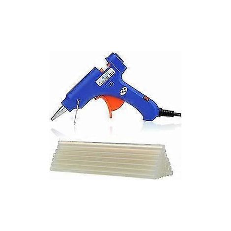 Pistolets Colle, Mini Pistolet Colle Chaude Ac 110-230v, Kit De Pistolet Colle Pour Fusion Haute Température Avec 25 Batons De Colle Dclencheur Fle