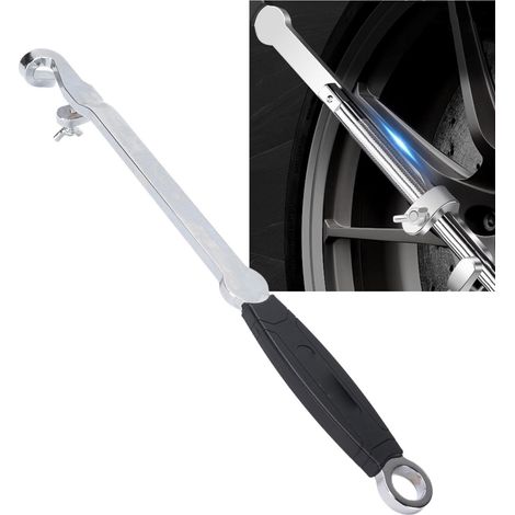 Rallonge de clé de 40 cm (16 pouces) avec convertisseur et outil de renforcement de force à conversion rapide et bouton fixe (1/5)