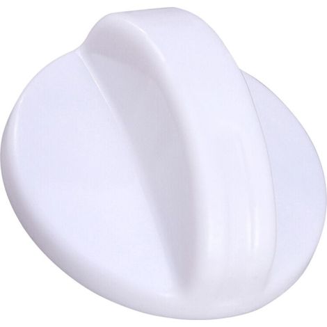 Botón de control del temporizador para lavadora blanca