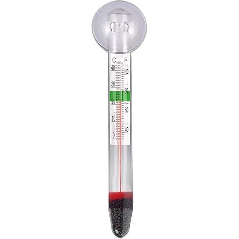 Termómetros digitales para acuarios: medición de temperatura para tanques acuáticos. Monitor inalámbrico con pantalla de alta precisión, clara y legible para la decoración acuática. (1/4)
