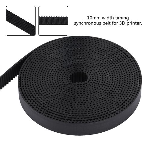 Courroie de distribution 2GT en caoutchouc 10mm pour imprimante 3D (longueur 3 mètres) (1/4)
