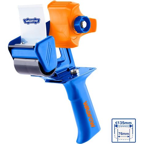 Precintadora Manual WADFOW con Perilla de Freno Ajustable y Solapa de Metal, WADFOW