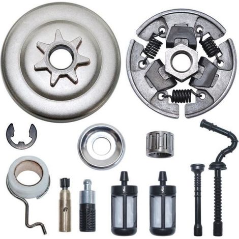 Tambour D'Embrayage - .325" - 7 Dents - Pour Tronçonneuse Stihl 021 023 025 MS230 MS250 - Kit Complet (1/4)