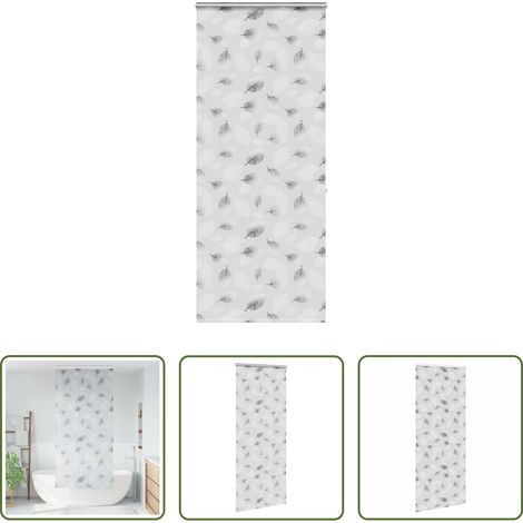 vidaXL Intimité salle de bain - Store enrouleur de douche avec cassette largeur du tissu 106 cm (1/5)