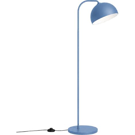Lampadaire en métal "Yaka" - 51 x 51 cm - Bleu (1/4)