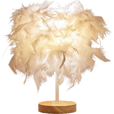 de table Plume lampe de chevet de luxe veilleuse pour