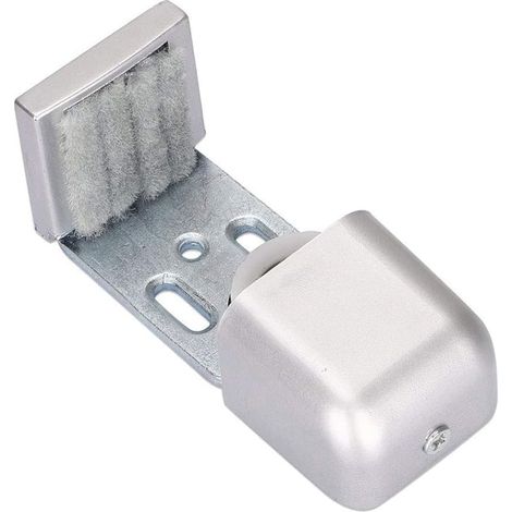 Guide de sol pour porte de grange coulissante réglable (1/5)