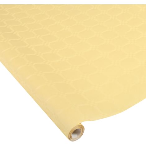 Nappe en papier Damasse 1.18 x 5 m Vitamina Jaune