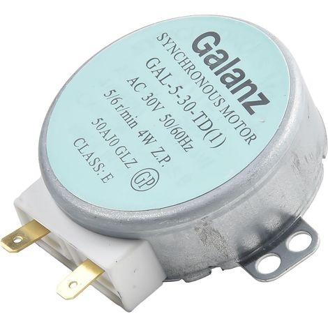 Moteur de plateau tournant GAL530TD pour micro-ondes 30 V 4 W (1/5)