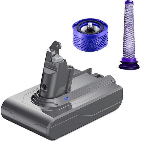Adaptateur secteur 21,6 V V6 DC62 + filtres avant/arrière compatibles avec Dyson V6 SV04 SV03 DC58 DC59 DC61 DC74 (1/5)