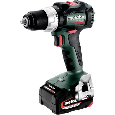 Taladro atornillador 18 V BS 18 LT BL + 2 baterías Li-Power 18 V – 5,2 Ah + cargador ASC 55