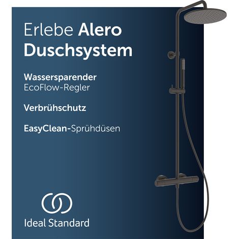 Ideal Standard Duschsystem Alero, Wasser- & Energiesparend, CoolBody-Technologie, Einfache Reinigung (1/5)