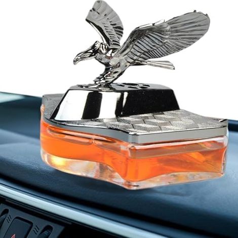 Désodorisant de voiture Eagle Design Diffuseur de parfum naturel à 360°, décoration parfumée pour tableau de bord (1/5)